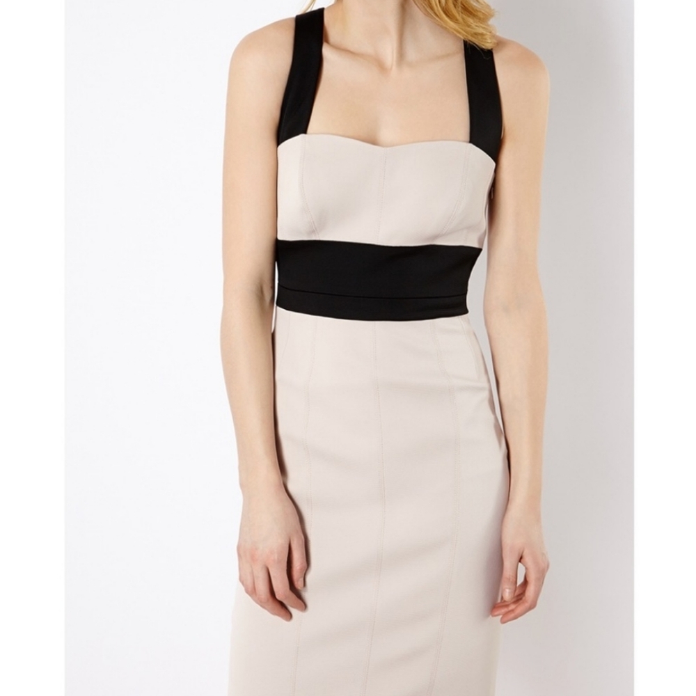 Karen Millen Colorblock Dress. Size 12.
